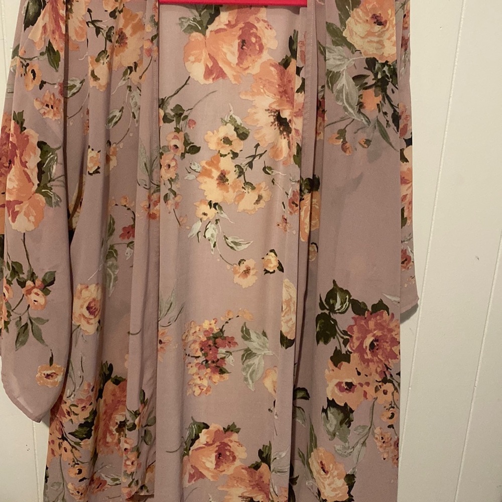 Floral kimono